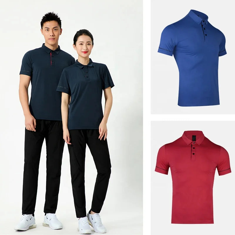Custom Logo Team Wear Polyester Quick Dry Tennis Clothing Tennis Clothes Tennis Wear for Men and Women