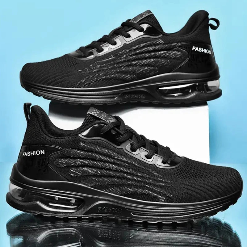 Hot Selling Men's Air Trainers Sport Athletic Running Sneakers Lightweight Gym Jogging Breathable Fashion Walking Shoes