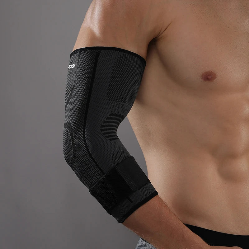 VBOSI Customization Nylon Compression Elastic Arm-Sleeve Elbow Pads Basketball Protection Tennis Motorcycle Elbow Brace