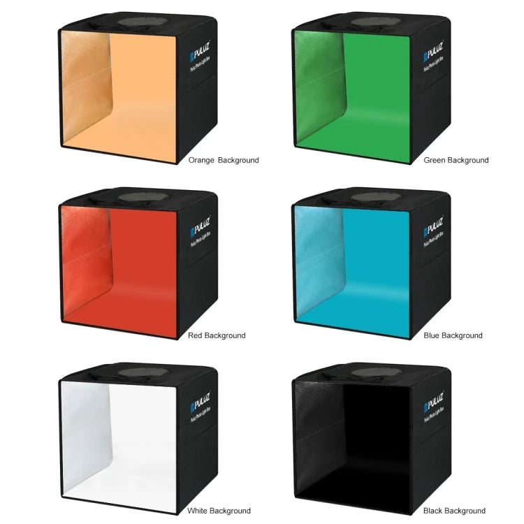Original PULUZ Photo Studio Light Box 30cm Shooting Light Tent Photo Studio Box With Adjustable Brightness Photo Studio