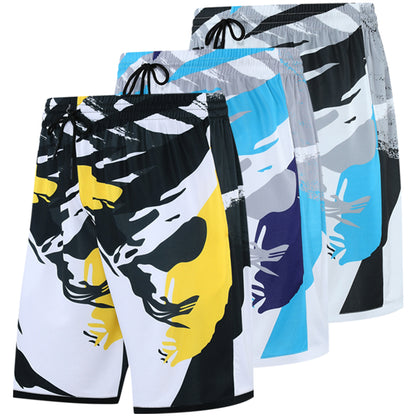 Factory Wholesale Men Loose Fit Sport Shorts OEM Camouflage Basketball Shorts