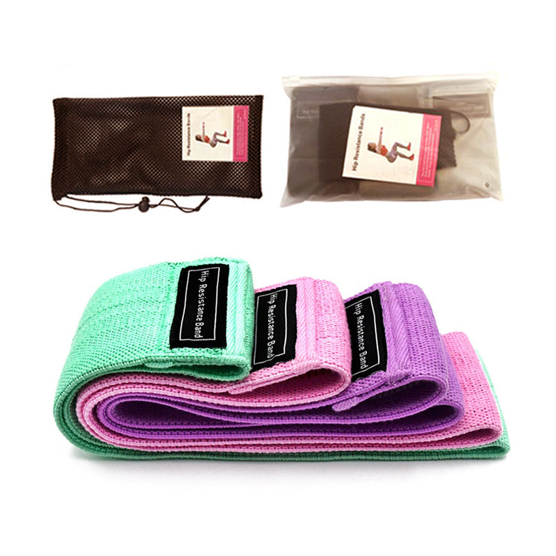 Bodybuilding Gym Equipment Exercise Bands Set Logo Custom Fitness Resistance Bands
