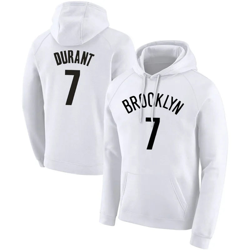 Wholesale Customized Basketball Net Durant Sportswear Sweatshirt Hoodie Men's James Scobie Curry George Thin Basketball Hoodie