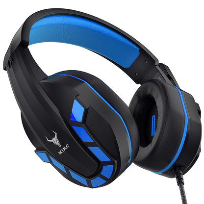 KIKC PS-4 3D Stereo Ps5 Wired Gaming Headset With Microphone Headphone Gamer Usb Custom