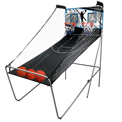 Arcade Foldable Double Shoot Basketball Game Machine for Two Players
