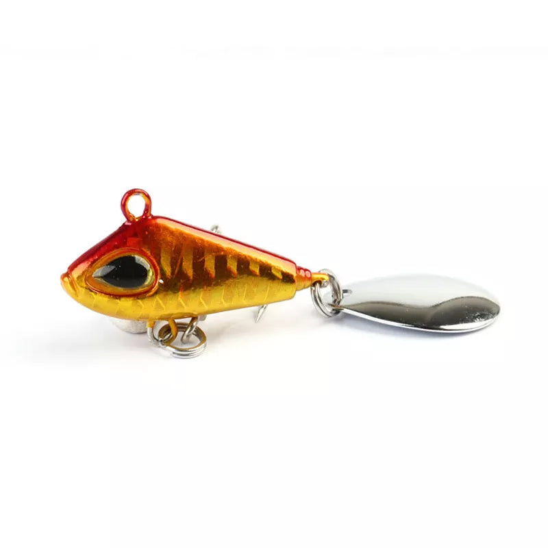1pc 6/11/18/22g VIB Crankbaits Fishing Lure Spoon Wobble: The Ultimate Spin Jig Spinner Lures for Freshwater & Saltwater Fishing