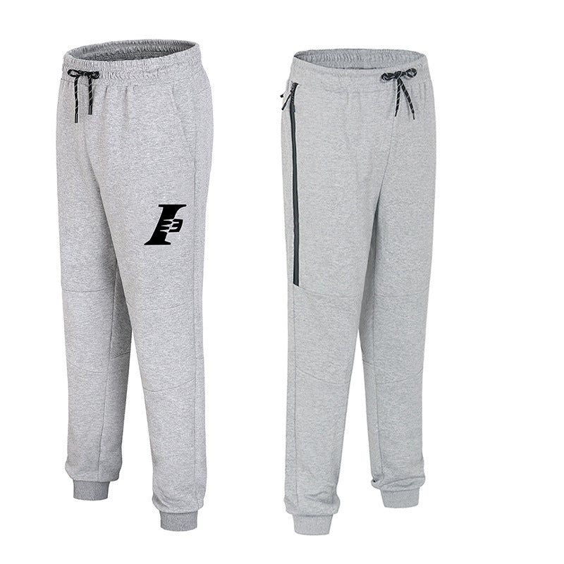 Wholesale Customized Basketball Training Pants Men'S Spring and Autumn Thin Zipper Cotton Casual Pants