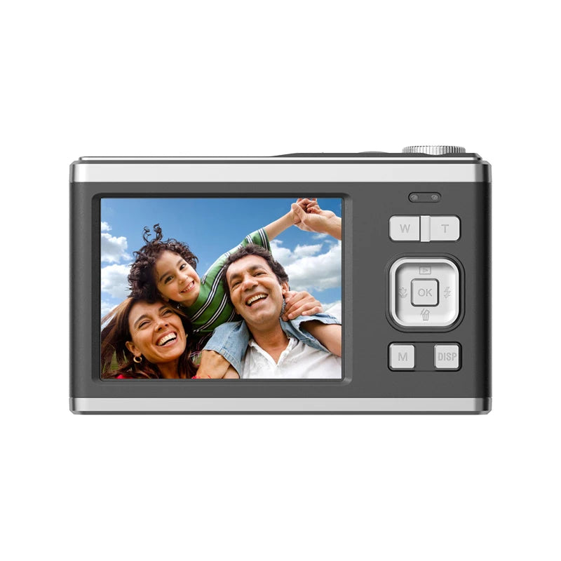 Winait 60MP Digital Camera 10x Optical Zoom With Dual Display Home Use Digital Still Compact Camera