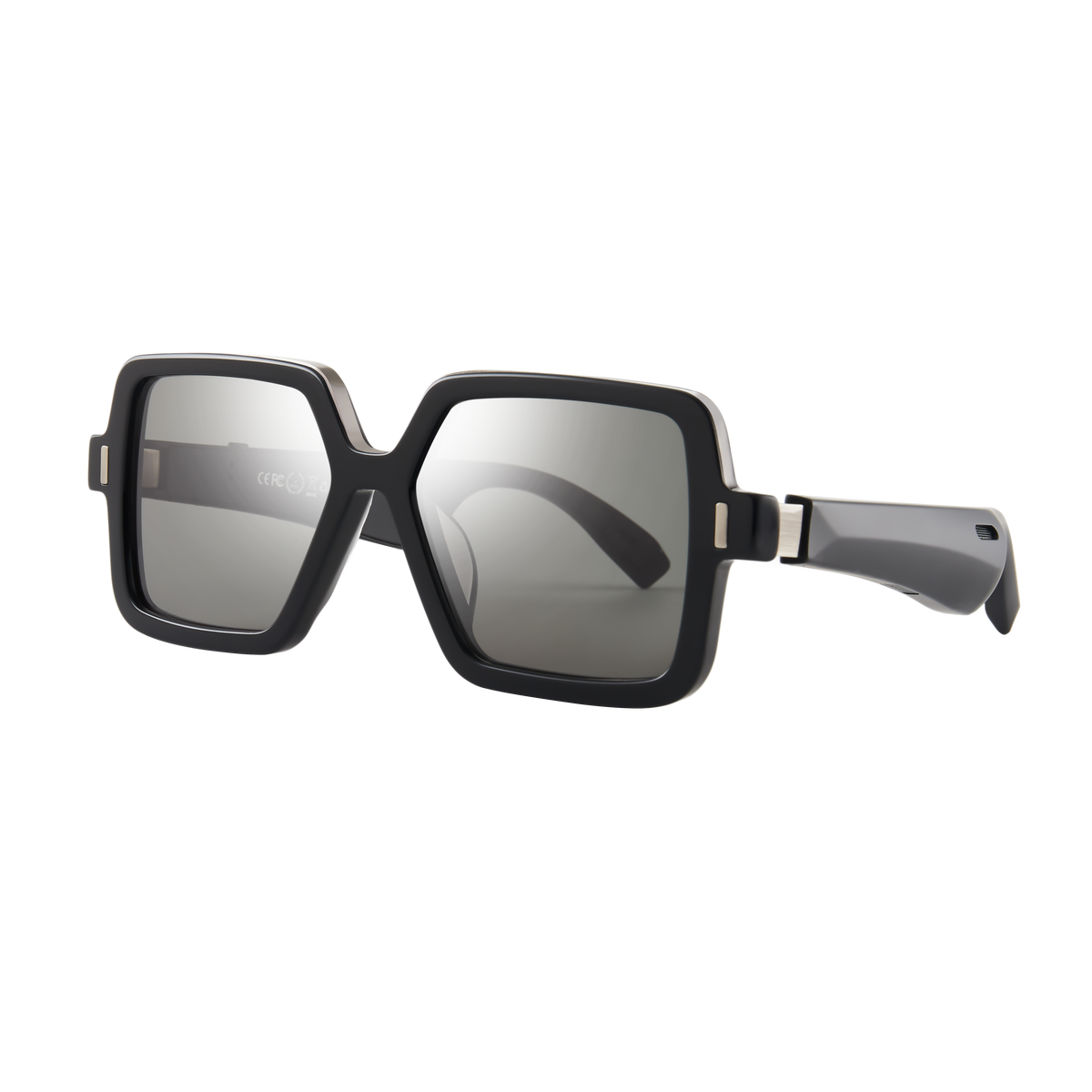 Bluetooth Smart Glasses with Charging Case and Anti-Blue Light Lenses