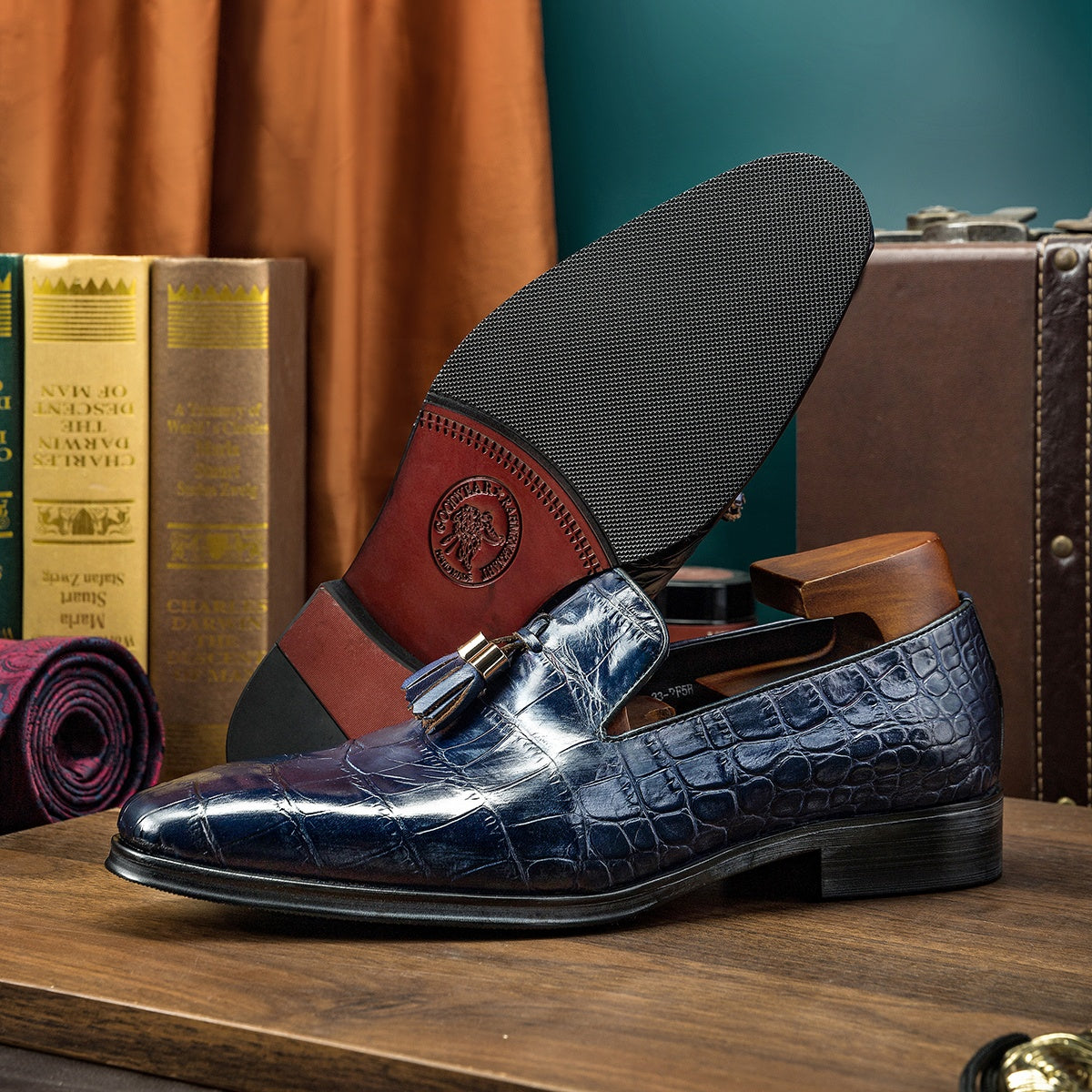 Hot Selling 2024 Fashion Men Shoes Slip on Luxury Men Loafer Shoes