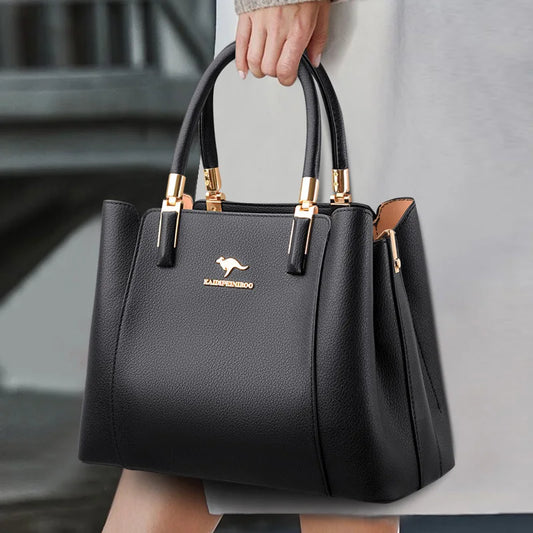 New Fashion Large Capacity Leather Bags Women Handbags Shoulder Bag Leather Handbag for Women