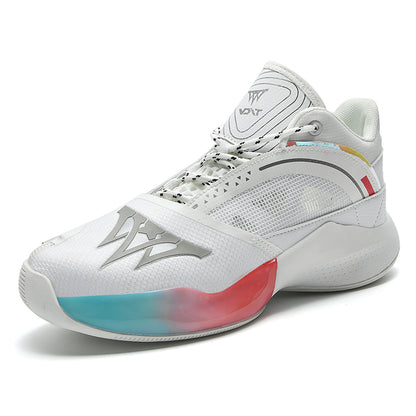 2022 Top Quality Outdoor Running Men's Basketball Shoes Sneakers Daddy Flying Knitted Shoes