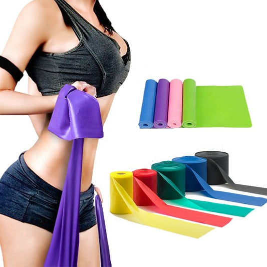 Fitness Rubber Resistance Bands Stretch Band Workout Sports Elastic Expander Theraband Exercise Bands Fitness Equipment