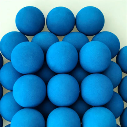 20Pcs 50mm Golf Practice Balls EVA Foam Soft Monochrome Balls for Outdoor Golf Ball for Golf Training Solid Color