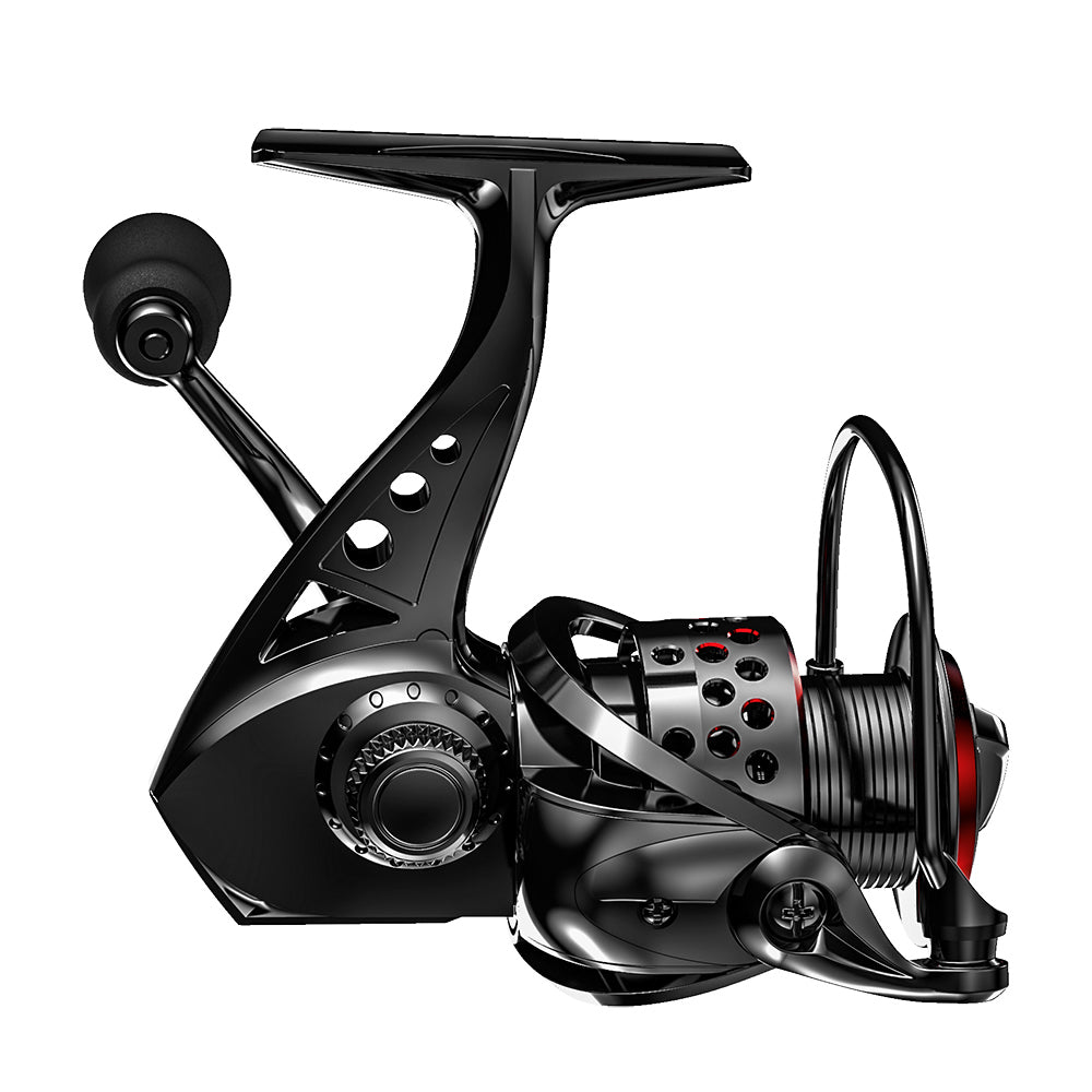 Ashconfish Wheel Saltwater Fishing Reel 2000 3000  5000 Series Fishing Tackle Carp Double Loading Spinning Fishing Reels