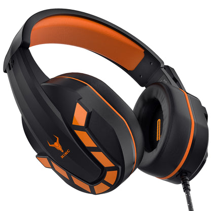 KIKC PS-4 3D Stereo Ps5 Wired Gaming Headset With Microphone Headphone Gamer Usb Custom