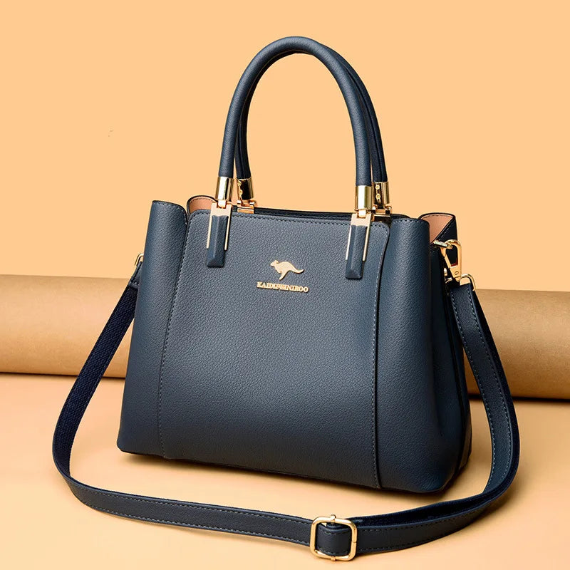 New Fashion Large Capacity Leather Bags Women Handbags Shoulder Bag Leather Handbag for Women