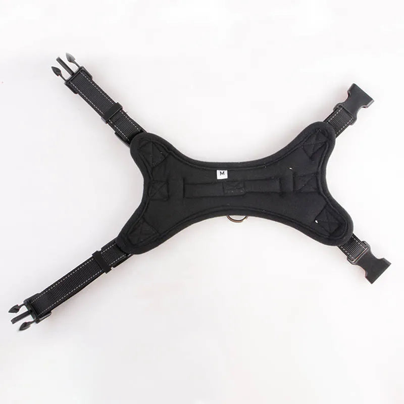 New Pets Dog Harness Vest Reflective Tape Breathable Mesh Pet Dogs Leash Harness S/M/L/Xl Dog Collar Accessories Dropship