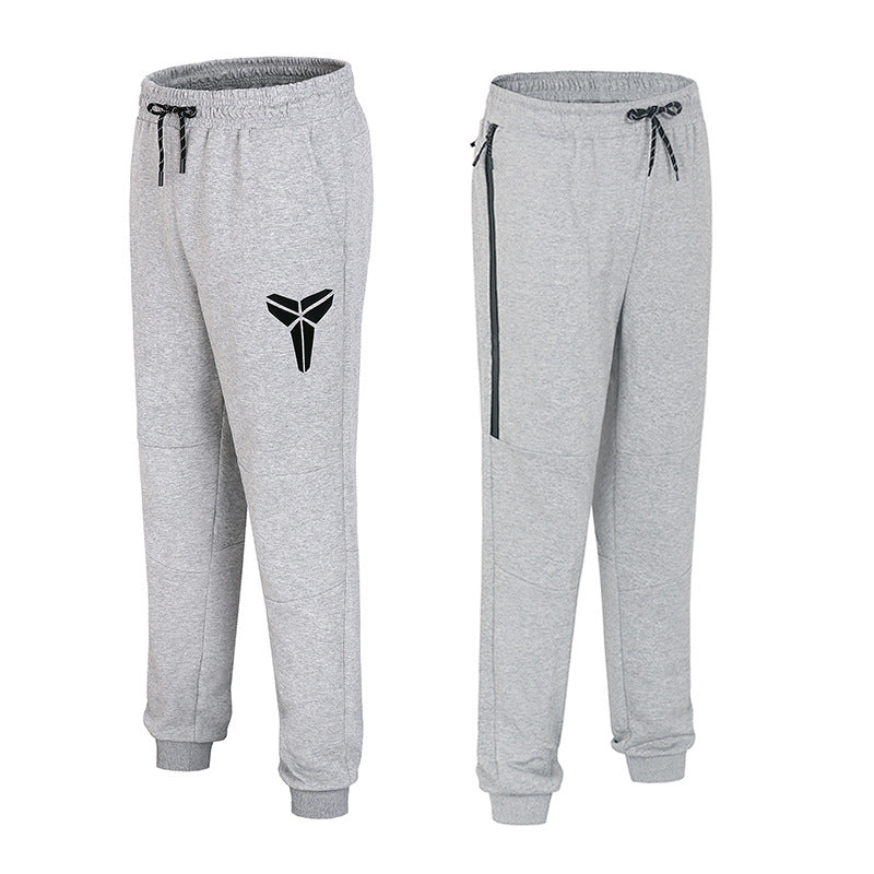 Wholesale Customized Basketball Training Pants Men'S Spring and Autumn Thin Zipper Cotton Casual Pants