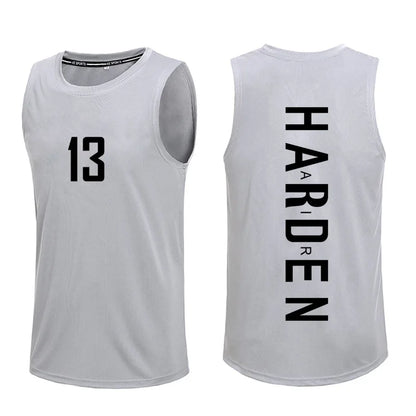 Wholesale Customized Basketball Shirt Vest Men's Loose Increase Summer Thin Quick Dry Sports Casual Jersey