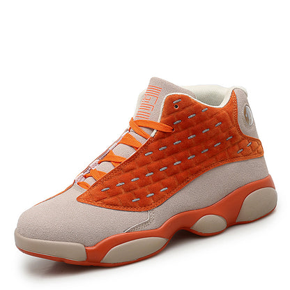 Fashion Mens Custom Basketball Shoes Couple Breathable Basketball Sport Shoes