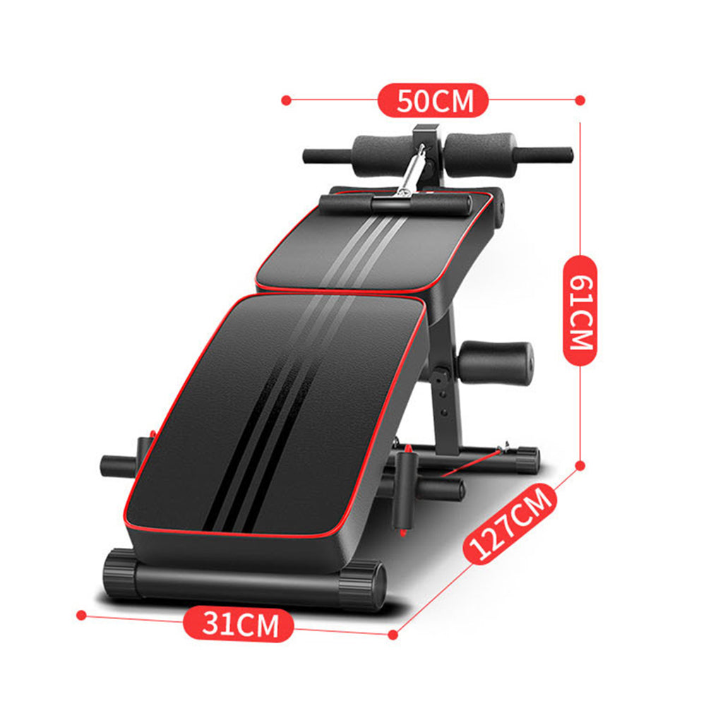 Folding and Portable Sit-Up Board Multifunctional Abdominal Muscle Plate Abdomen Exercise Fitness Equipment