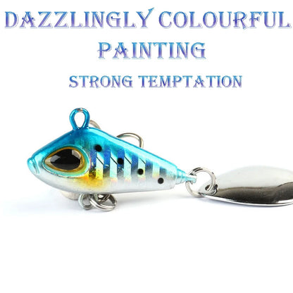 1pc 6/11/18/22g VIB Crankbaits Fishing Lure Spoon Wobble: The Ultimate Spin Jig Spinner Lures for Freshwater & Saltwater Fishing