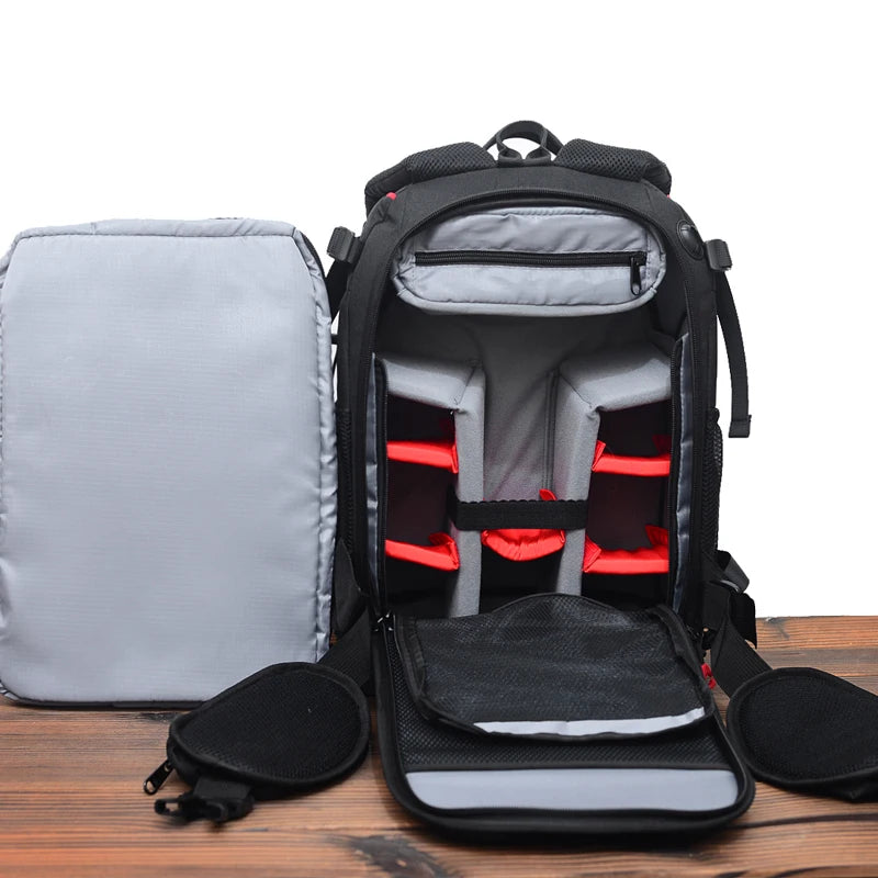 Fashion Digital Waterproof Camera Bag DSLR Camera Backpack With Rain Cover