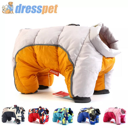 Winter Pet Dog Clothes Super Warm Jacket Thicker Cotton Coat Waterproof Small Dogs Pets Clothing for French Bulldog Puppy