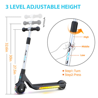 Cheap Europe Warehouse Children's Electric Toy Gift Scooters Kids Scooter Electric Scooter