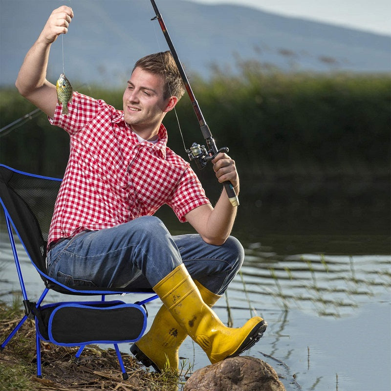 Cheap Plastic Portable Black Folding Foldable Game Fishing Outdoor Chair