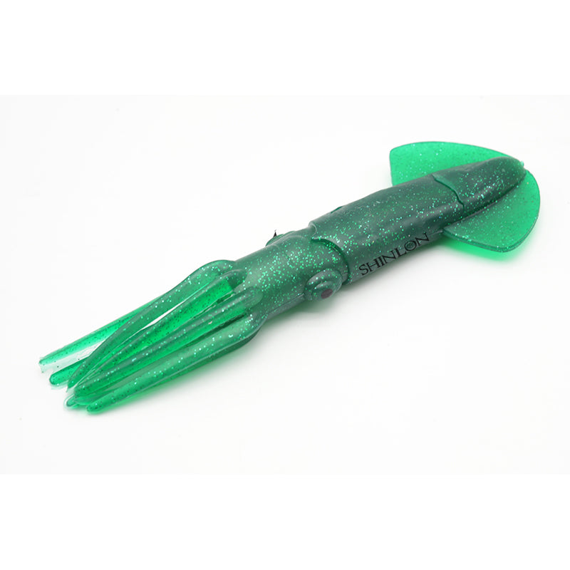 9 Inch Fishing Squid Lure Bait 23 Cm 66g Trolling Rubber Squid Soft Lure  Bait Offshore Big Game Tuna Marlin Fishing Lure Squid