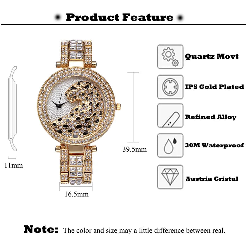 Women Quartz Watch Fashion Bling Casual Ladies Watch