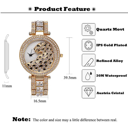 Women Quartz Watch Fashion Bling Casual Ladies Watch
