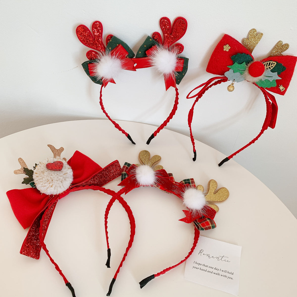 Christmas Antler Headband 2022 New Popular Lovely Antler Children's Holiday Birthday Party Hair Accessories Wholesale