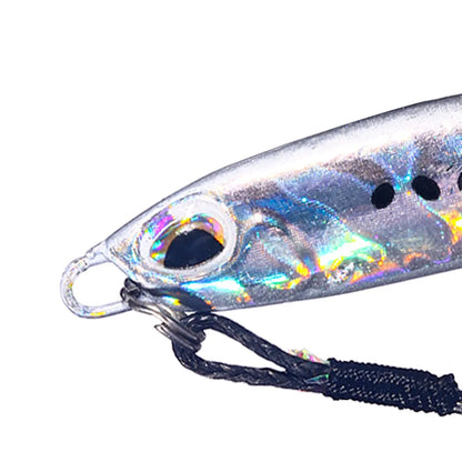 16G 32G Sinking Lead Jigging Fishing Lure Deep Sea Trolling Boat Fishing Saltwater Metal Jig Lure