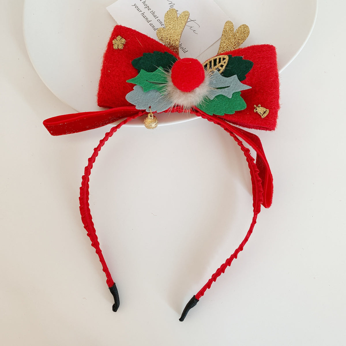 Christmas Antler Headband 2022 New Popular Lovely Antler Children's Holiday Birthday Party Hair Accessories Wholesale