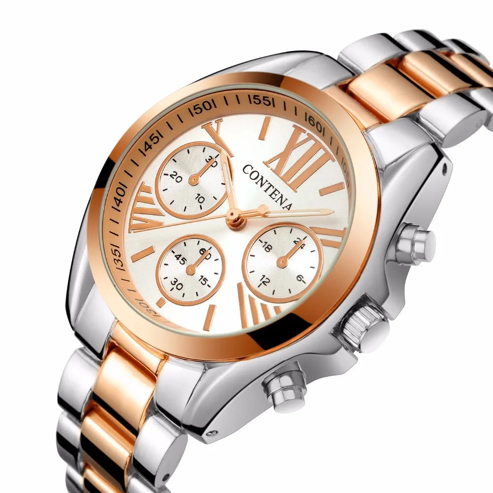 Ladies Fashion Pink Wrist Watch Women Watches Luxury Top Brand