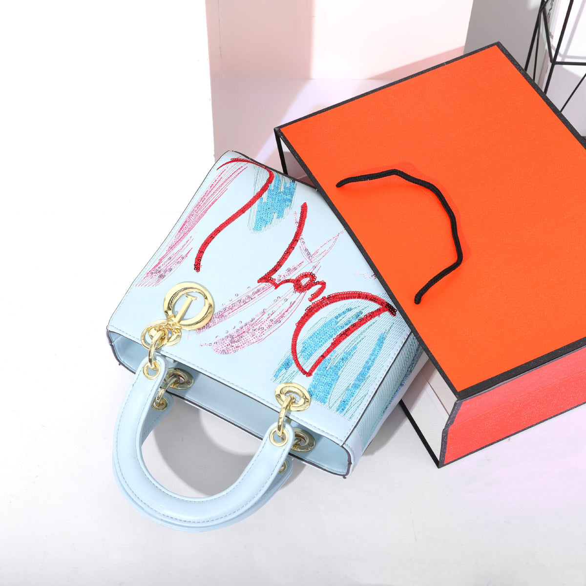 New Arrivals 2022 Designer Pu Leather Handbag Luxury Purses and Handbags for Women