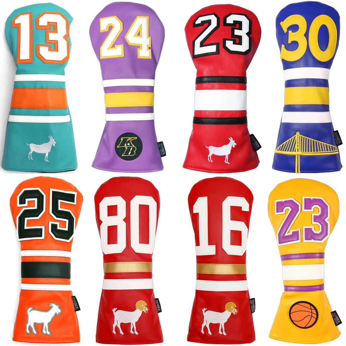 Golf Driver Headcover With Tail for Man oWomen PU