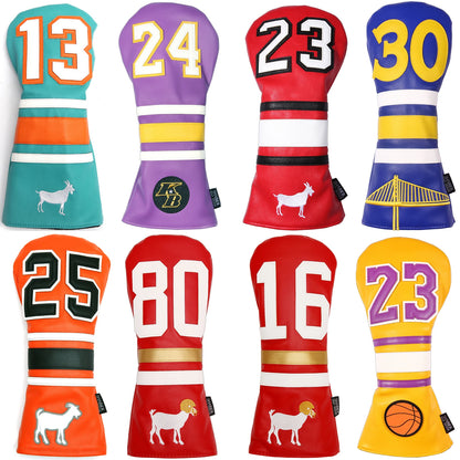 Golf Driver Headcover With Tail for Man oWomen PU