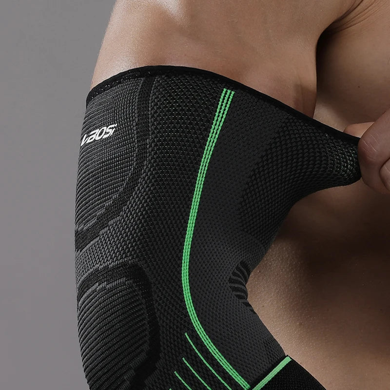 VBOSI Customization Nylon Compression Elastic Arm-Sleeve Elbow Pads Basketball Protection Tennis Motorcycle Elbow Brace