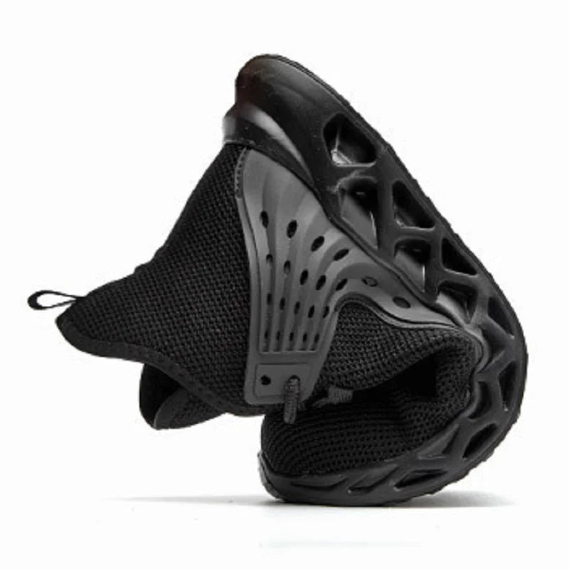 Men Safety Shoes With Metal Toe Indestructible Ryder Shoe Work Boots With Steel Toe Waterproof Breathable Sneakers Work Shoes