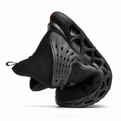 Men Safety Shoes With Metal Toe Indestructible Ryder Shoe Work Boots With Steel Toe Waterproof Breathable Sneakers Work Shoes