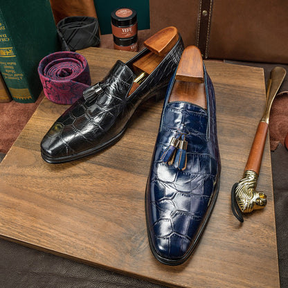 Hot Selling 2024 Fashion Men Shoes Slip on Luxury Men Loafer Shoes