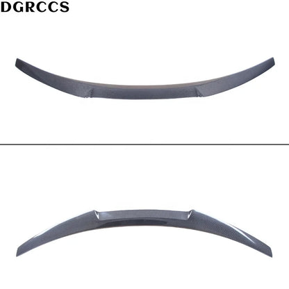 For BMW 2 Series F22 Coupe/F23 Convertible/M2 F87 M4 Style Carbon Fiber Rear Spoiler Trunk Wing 2014-2020 Carbon Fiber