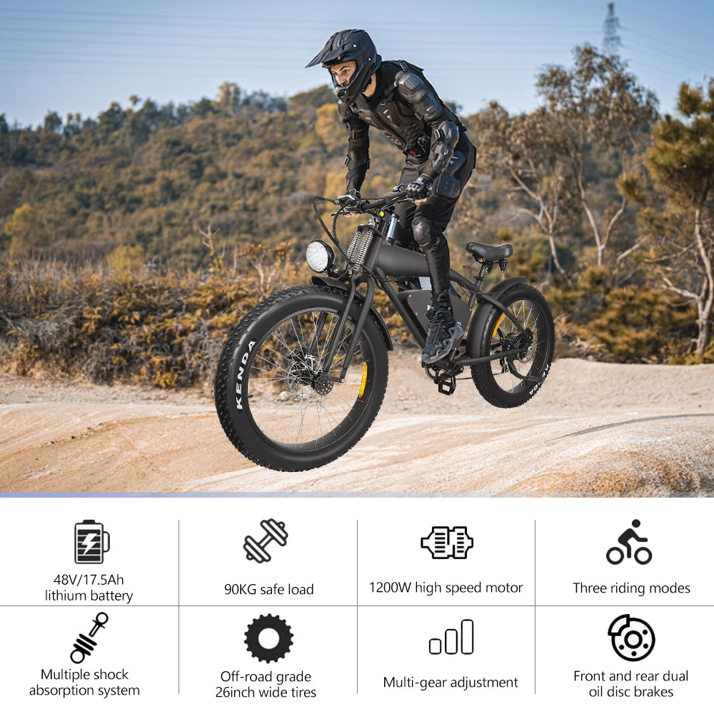 EU USA Warehouse Hidoes B3 Women Men Electric Bikes 26 Inch Tyre Electric-Bike Smart Off Road Electric-Bike