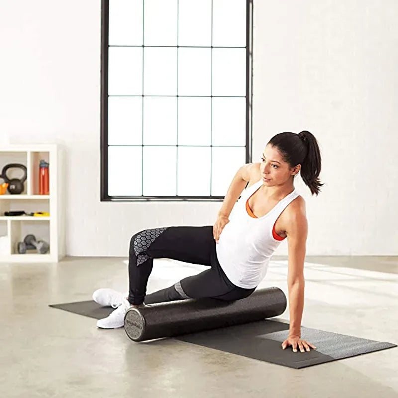 Yoga Foam Roller Cushion for Back Fitness Gymnastic Massager Roller Exercise Pilates Equipment Fitness Roller for Relaxation