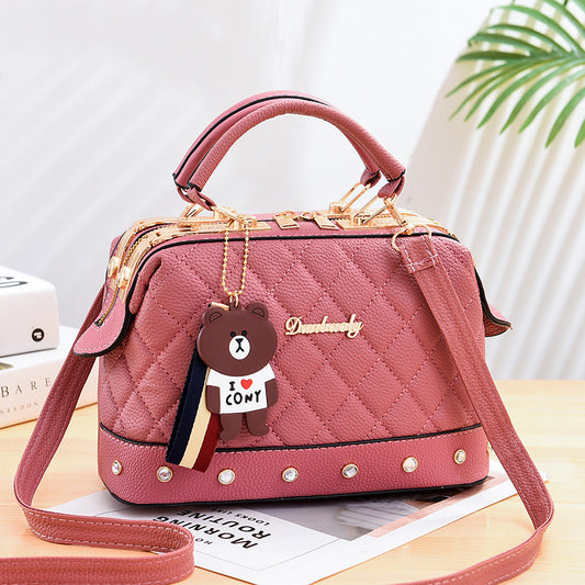 Wholesale Distributors of  Purses Bags Ladies Assle Purple Womens Trendy Crossbody Bag Handtasche Borsetta Handtas Handbags