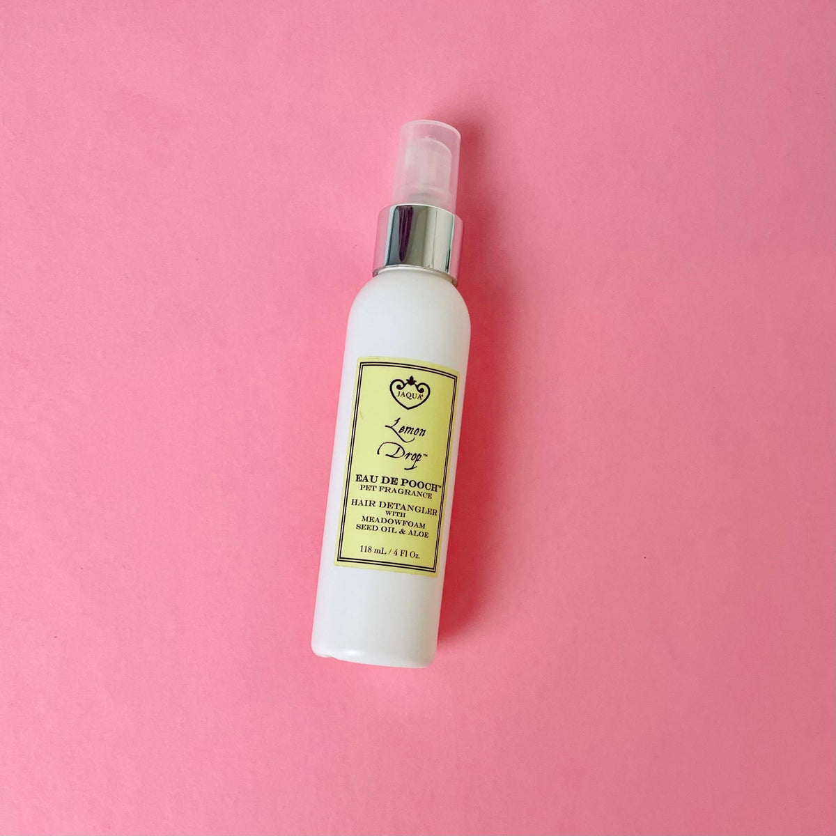 Lemon Drop Eau De Pooch Pet Fragrance and Hair Detangler Spray